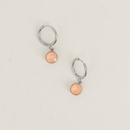 Créoles Silas - ornées de cristaux de Swarovski® SS39