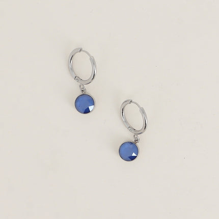 Créoles Silas - ornées de cristaux de Swarovski® SS39