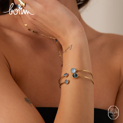 Betty Bangle - adorned with Swarovski® crystals