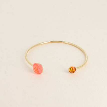 Jonc Béa - orné de cristaux Swarovski® 10mm et SS29