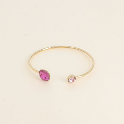 Jonc Béa - orné de cristaux Swarovski® 10mm et SS29