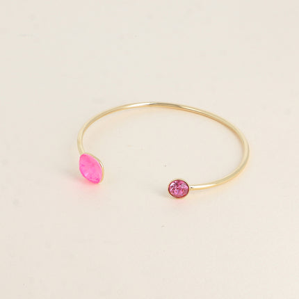 Jonc Béa - orné de cristaux Swarovski® 10mm et SS29