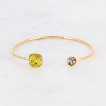 Jonc Béa - orné de cristaux Swarovski® 10mm et SS29