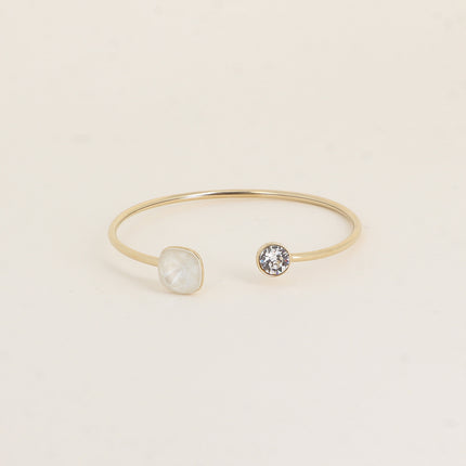 Jonc Béa - orné de cristaux Swarovski® 10mm et SS29