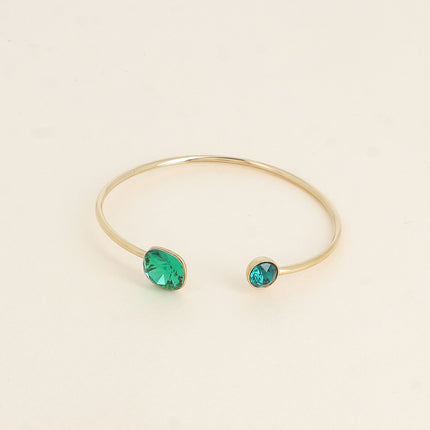 Jonc Béa - orné de cristaux Swarovski® 10mm et SS29
