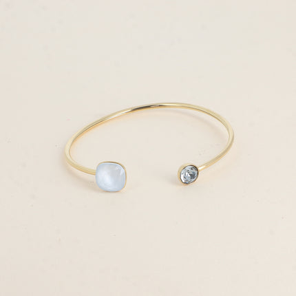 Jonc Béa - orné de cristaux Swarovski® 10mm et SS29