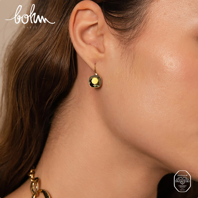 Boucles Béa - cristaux Swarovski® 4470 10mm
