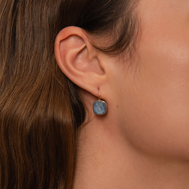 Boucles Béa - cristaux Swarovski® 4470 10mm
