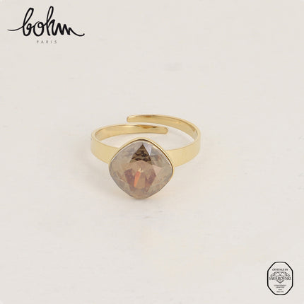 Bague Béa losange - ornée de cristaux de Swarovski® 10mm