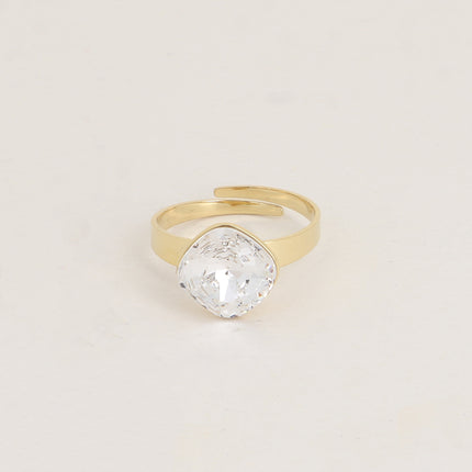 Bague Béa losange - ornée de cristaux de Swarovski® 10mm