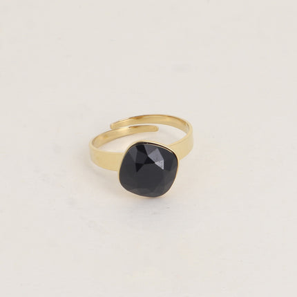 Bague Béa losange - ornée de cristaux de Swarovski® 10mm