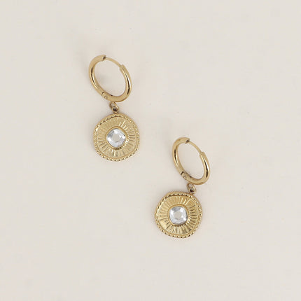 Créoles Melissane - ornées de cristaux de Swarovski®