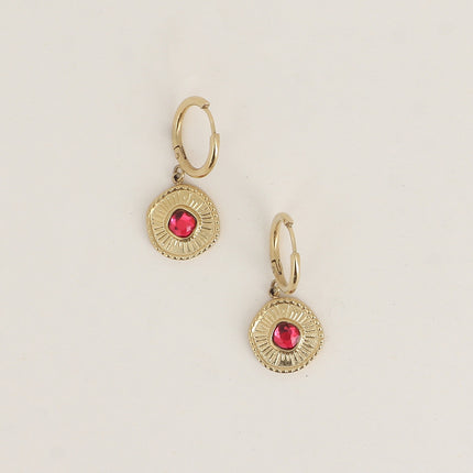 Créoles Melissane - ornées de cristaux de Swarovski®