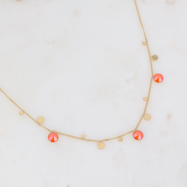 Collier Khalissa - cristaux Swarovski® PP20