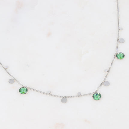 Collier Khalissa - cristaux Swarovski® PP20
