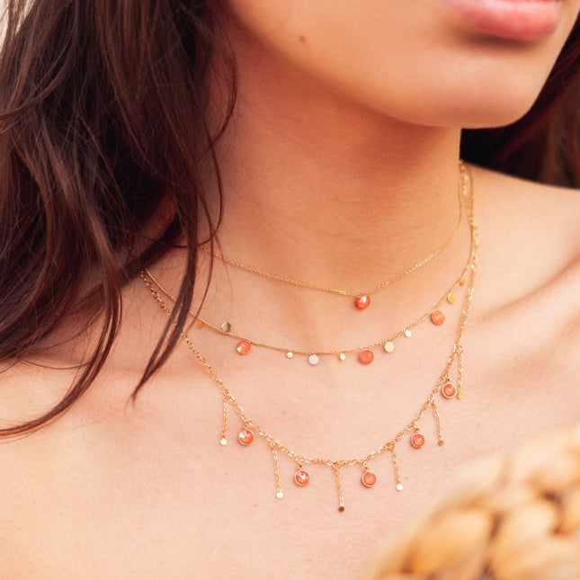 Collier Khalissa - cristaux Swarovski® PP20