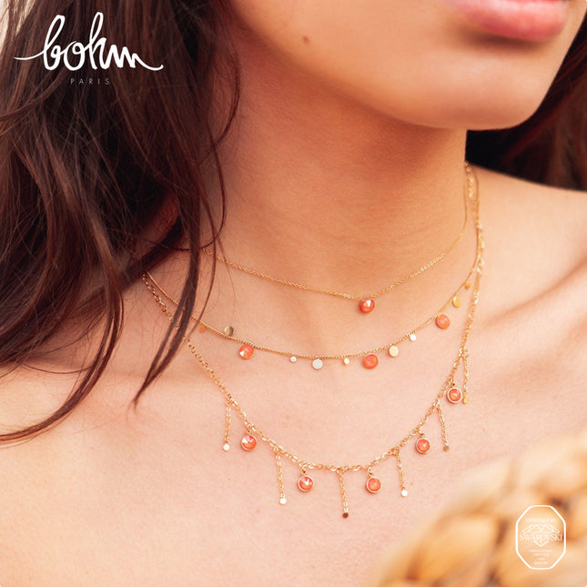 Collier Khalissa - cristaux Swarovski® PP20
