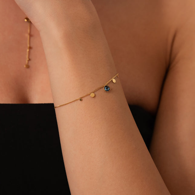 Bracelet Khalissa - cristaux Swarovski® PP20