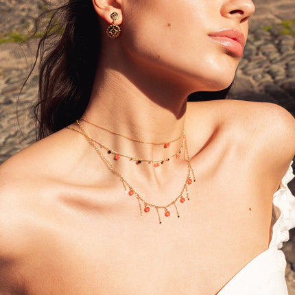 Collier Lupin - Cristaux Swarovski® PP20