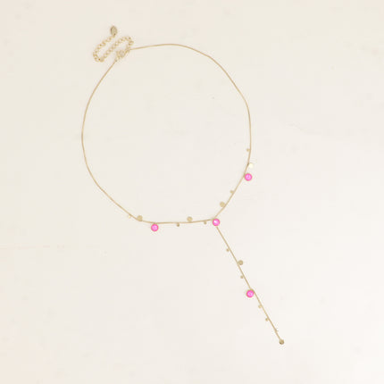 Collier Khalissa Y - cristaux Swarovski® PP20