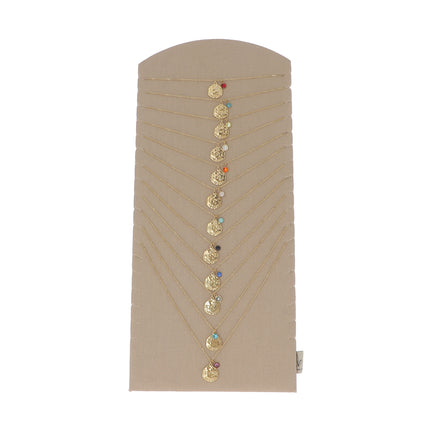Kit de 12 colliers Astro - orné de cristaux de Swarovski® PP10 - prix moyen de 5,80€/pc