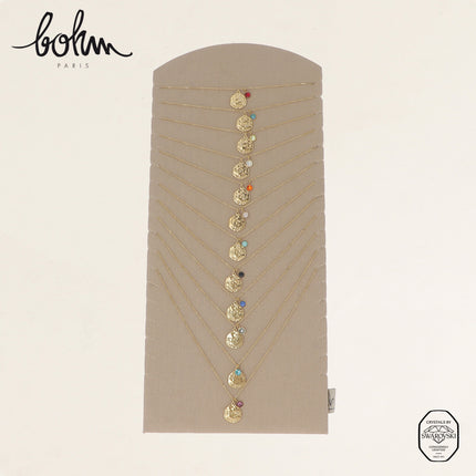 Kit de 12 colliers Astro - orné de cristaux de Swarovski® PP10 - prix moyen de 5,80€/pc