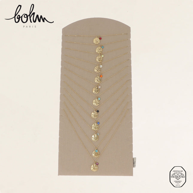 Kit de 12 colliers Astro - orné de cristaux de Swarovski® PP10 - prix moyen de 5,80€/pc