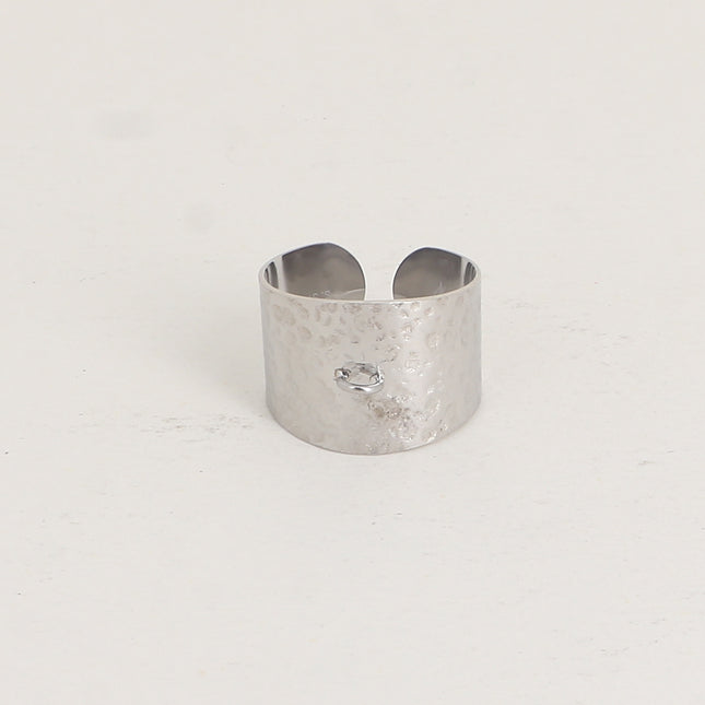 Bague martelée