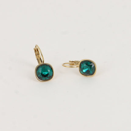 Boucles dormeuses - cristal 8mm