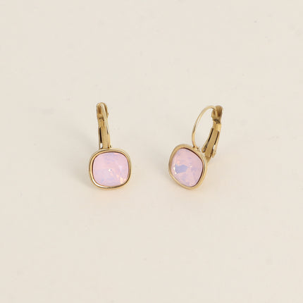 Boucles dormeuses - cristal 8mm