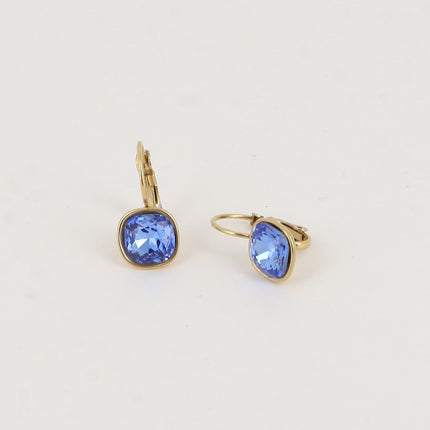 Boucles dormeuses - cristal 8mm