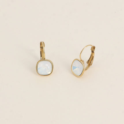 Boucles dormeuses - cristal 8mm