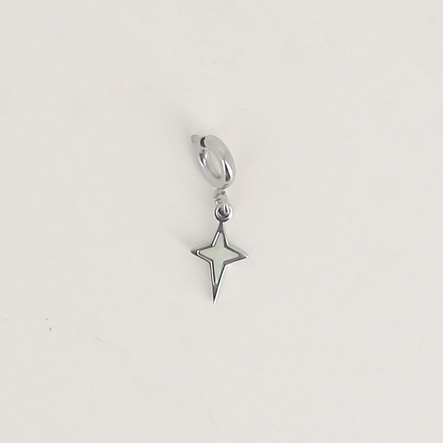 Charm Starlitine - étoile et nacre