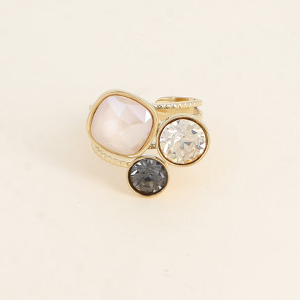 Bague Trilogie - ornée de cristaux Swarovski®