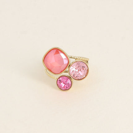 Bague Trilogie - ornée de cristaux Swarovski®