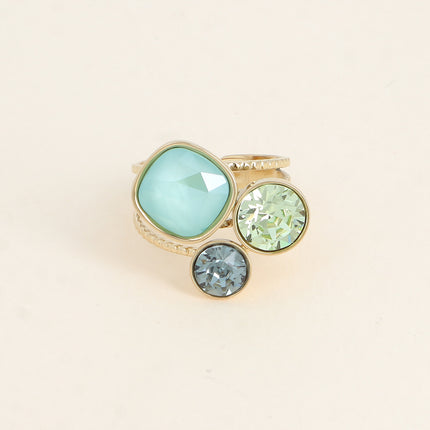 Bague Trilogie - ornée de cristaux Swarovski®