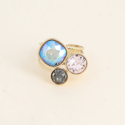 Bague Trilogie - ornée de cristaux Swarovski®