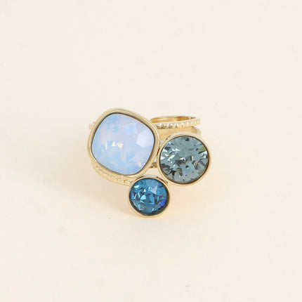 Bague Trilogie - ornée de cristaux Swarovski®