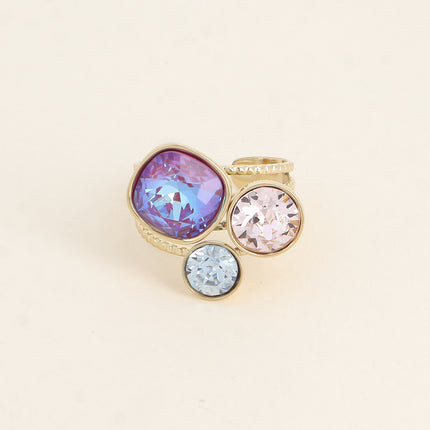 Bague Trilogie - ornée de cristaux Swarovski®