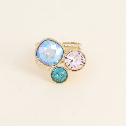 Bague Trilogie - ornée de cristaux Swarovski®