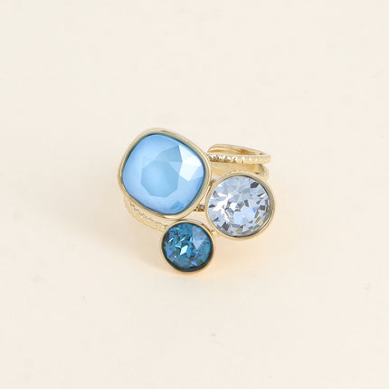 Bague Trilogie - ornée de cristaux Swarovski®