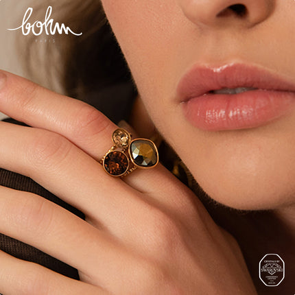 Trilogy Ring - embellished with Swarovski® crystals
