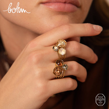 Trilogy Ring - embellished with Swarovski® crystals