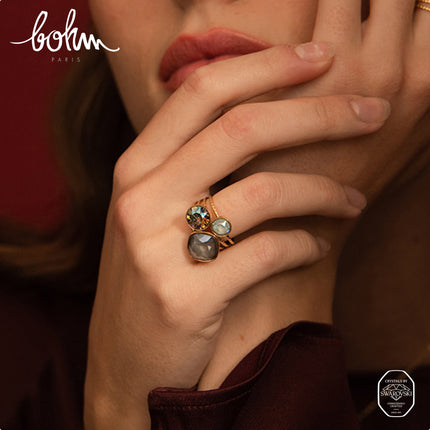 Trilogy Ring - embellished with Swarovski® crystals