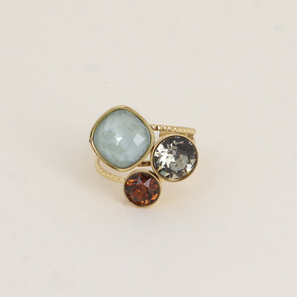 Trilogy Ring - Swarovski® crystals