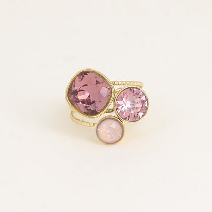 Bague Trilogie - cristaux Swarovski®