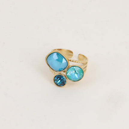 Bague Trilogie - cristaux Swarovski®