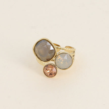 Bague Trilogie - cristaux Swarovski®
