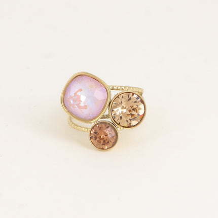 Bague Trilogie - cristaux Swarovski®