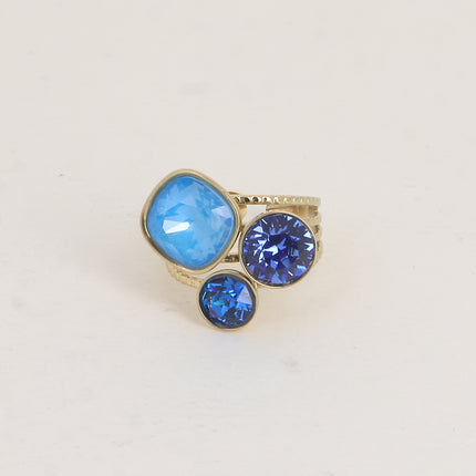 Bague Trilogie - cristaux Swarovski®
